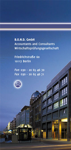 B.O.N.D. GmbH - Wirtschaftsprüfung